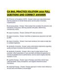 CA BAIL PRACTICE SOLUTION 2026 FULL QUESTIONS AND CORRECT ANSWERS