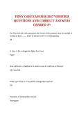  FDNY G60 EXAM 2026-2027 VERIFIED QUESTIONS AND CORRECT ANSWERS GRADED A&plus;