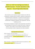 ESCO Low GWP A2L Refrigerant Safety & HVACR Concepts &ndash; Practice Questions with Answers &ndash; Exam Preparation Material