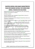 CHAPTER 6 DENTAL X-RAY IMAGE CHARACTERISTICS RULES FOR SHADOW CASTING&vert; TOP SCORES MADE SIMPLE &vert; TRUSTED TEST SOLUTIONS&excl;