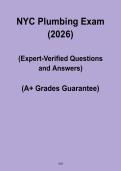 NYC Plumbing Exam &vert; Study Guide & Practice Questions &lpar;PDF&rpar;