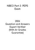 NBEO Part 3 PEPS PDF &ndash; Clinical Skills Study Guide & Exam Preparation