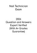 Nail Technician Exam PDF &ndash; Study Guide & Practice Questions for Licensing Prep