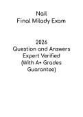 Nail Final Milady Exam PDF &ndash; Nail Technician Study Guide & Practice Questions
