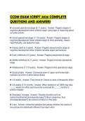 CCDM EXAM SCRIPT 2026 COMPLETE QUESTIONS AND ANSWERS