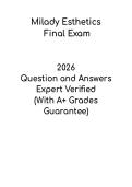 Milady Esthetics Final Exam PDF &ndash; Study Guide & Practice Questions