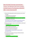New York Hotel Concierge Licensing Exam &ndash; Practice Test Questions And Correct Answers &lpar;Verified Answers&rpar; Plus Rationales 2026&sol;2027 Q&A &vert; Instant Download Pdf