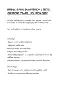 NRNP6635 FINAL EXAM VERSION 6 TESTED QUESTIONS 2026 FULL SOLUTION GUIDE