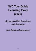 NYC Tour Guide Licensing Exam &vert; Study Guide & Practice Questions &lpar;PDF&rpar;