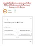 Exam 3 BIOS 255 w essay &lpar;Latest Update 2026 &sol; 2027&rpar; Questions with Answers &vert; Grade A &vert; 100&percnt; Correct 