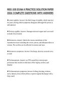 NSG 530 EXAM 4 PRACTICE SOLUTION PAPER 2026 COMPLETE QUESTIONS WITH ANSWERS