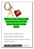 BIOS-251 Anatomy & Physiology Exam 1 2026 &ndash; Homeostasis&comma; Body Planes & Organ Systems &ndash; 75 Questions Q&A