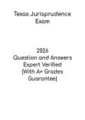 Texas Jurisprudence Exam PDF &ndash; Study Guide & Practice Questions for Licensing Prep