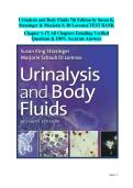 Instructor Test Bank Companion for Urinalysis and Body Fluids &lpar;7th Edition&rpar;&colon; A Student-Focused Guide with Real Exam-Style Questions&comma; Trusted Answers&comma; and Practical Study Support