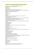 NU 325 EXAM 1 &lpar;CH 1&comma;2&comma;3&comma;4&comma;8&rpar; QUESTIONS ANSWERED CORRECTLY LATEST UPDATE 2026