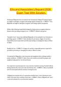 Ellis and Associates Lifeguard 2026  Exam Test questions with verified answers latest test