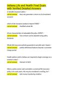 Indiana Life and Health Final Exam with Verified Detailed Answers&period;docx