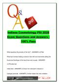 Indiana Cosmetology PSI Exam 2026 &lpar;COS-PSI-IN&rpar; &ndash; 150 Questions Practice Q&A on Hair Color&comma; Chemical Services&comma; Nail Care