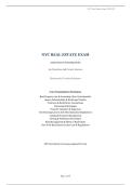 NYC Real Estate Exam &ndash; 2026&sol;2027 Licensing Cycle &ndash; 150 Questions with Verified Answers and Elaborated Solutions