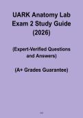 UARK Anatomy Lab Exam 2 &vert; Study Guide & Practice Questions &lpar;PDF&rpar;