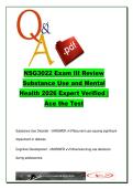 NSG 3022  EXAM COMPLETE PACKAGE DEAL
