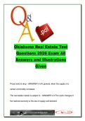 Oklahoma Real Estate Exam 2026 &lpar;OREC-101&rpar; &ndash; 500 Questions Practice Q&A on Contracts&comma; Property Law&comma; Licensing