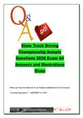 Truck Driving Championship Exam 2026 &lpar;CDL-TDC-101&rpar; &ndash; 120 Questions Practice Q&A on Safety&comma; Regulations&comma; Hazmat