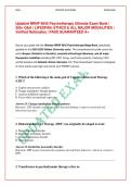 NRNP 6645 Psychotherapy Ultimate Exam Bank 2026 &vert; 350&plus; Q&A &vert; Lifespan&comma; Ethics & Major Modalities &vert; Grade A&plus; Bundle