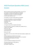 AHLEI Final Exam Questions With Correct Answers&period;