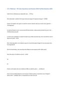 LTC &sol; Medicare &ndash; NC Exam Questions and Answers With Verified Solutions 2026&period; Exam Questions and Correct Answers With 100&percnt; Correct Answers &vert; Latest 2026 &vert; 