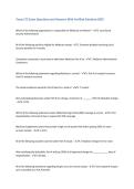 Texas LTC Exam Questions and Answers With Verified Solutions 2026&period; Exam Questions and Correct Answers With 100&percnt; Correct Answers &vert; Latest 2026 &vert; 