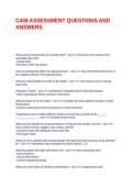 C458 ASSESSMENT QUESTIONS AND ANSWERS