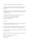 LTC 4-8 Exam Questions and Answers With Verified Solutions 2026&period; Exam Questions and Correct Answers With 100&percnt; Correct Answers &vert; Latest 2026 &vert; 