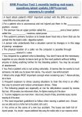 EMR Practice Test 1 recently testing real exam questions&comma;latest update&comma;100&percnt;correct answers&comma;A&plus;graded
