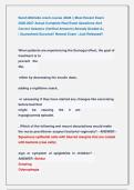 Sarah Michelle crash course &vert;2026 &vert;&vert; Most Recent Exam  2026-2027 Actual Complete Real Exam Questions And  Correct Answers &lpar;Verified Answers&rpar; Already Graded A&plus;                    &vert; Guaranteed Success&excl;&excl; Newest Exam &vert; Just Released&excl;&excl;