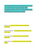 ATI PEDIATRICS Proctored With NGN Exam Version  1&comma;2&comma;3&comma;4 &5 &lpar;5 Latest Versions&rpar;Newest With  Complete Questions And Correct Detailed Answers  With Rationales&vert; Brand New Version&excl;