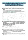 CRSS FINAL TEST 2026 QUESTIONS WITH CORRECT ANSWERS GRADED A&plus;