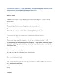 VARCAROLIS Chapter 28&colon; Child&comma; Older Adult&comma; and Intimate Partner Violence Exam Questions and Answers 2026 Update