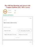 Phys 108 Final Questions and Answers with Complete Solutions 2026 &vert; 100&percnt; Correct