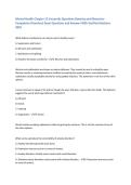 Mental Health Chapter 15 Varcarolis Questions &lpar;Anxiety and ObsessiveCompulsive Disorders&rpar; Exam Questions and Answers With Verified Solutions Latest 2026 Update&period; 
