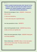 CARPET CLEANING TECHNICIAN EXAM LATEST 2026-2027 ACTUAL  EXAM WITH COMPLETE QUESTIONS AND CORRECT DETAILED  ANSWERS &lpar;100&percnt; VERIFIED ANSWERS&rpar; &vert;ALREADY GRADED A&plus;&vert;  &vert;&vert;PROFESSOR VERIFIED&vert;&vert; &vert;&vert;BRANDNEW&excl;&excl;&excl;&vert;&vert;