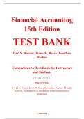 Test Bank &ndash; Financial Accounting&comma; 15th Edition &ndash; Carl S&period; Warren&comma; James M&period; Reeve&comma; & Jonathan Duchac &ndash; ISBN 9781337272124 &lpar;Full Chapters 1&ndash;17 Covered&rpar;