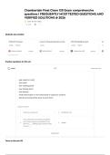 Chamberlain Final Chem 120 Exam comprehensive questions &vert; FREQUENTLY MOST TESTED QUESTIONS AND VERIFIED SOLUTIONS &commat; 2026