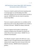 1409 Final Review &lpar;Latest Update 2026 &sol; 2027&rpar; Questions with Answers Grade A 100&percnt; Correct
