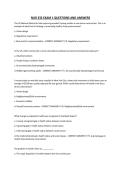 NUR 333 EXAM 1 QUESTIONS AND ANSWERS