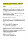 NICET Level III Inspection&comma; Testing&comma; and Maintenance of Water Based Systems Actual Exam Newest With Complete 250 Questions And Correct Detailed Answers&vert; Brand New Version&excl;