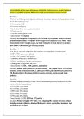 NUR 2356 MDC 1 Final Exam 2026 Update &vert;NUR2356 Multidimensional Care 1 Final Exam Version A & B With Complete 300 Questions And Correct Detailed Answers&vert;Agrade
