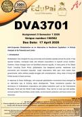 DVA3701 Assignment 5 &lpar;COMPLETE ANSWERS&rpar; Semester 1 2026 - DUE 17 April 2026
