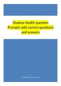 Shadow Health question Prompts with correct questions and answers&period;