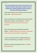 CLEET CERTIFICATION PHASE 2 EXAM LATEST 2026-2027 ACTUAL  EXAM WITH COMPLETE QUESTIONS AND CORRECT DETAILED  ANSWERS &lpar;100&percnt; VERIFIED ANSWERS&rpar; &vert;ALREADY GRADED A&plus;&vert;  &vert;&vert;PROFESSOR VERIFIED&vert;&vert; &vert;&vert;BRANDNEW&excl;&excl;&excl;&vert;&vert;